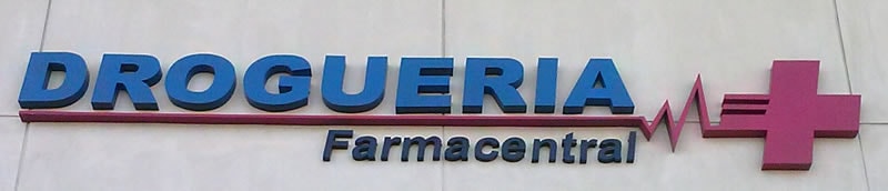 Letras Farmacia Drogueira